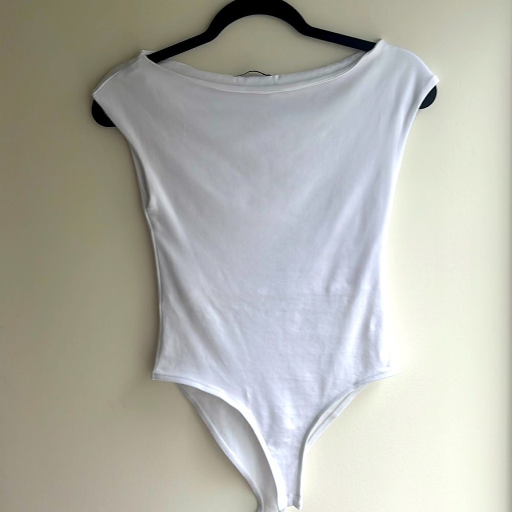 *New* Zara Boatneck Bodysuit